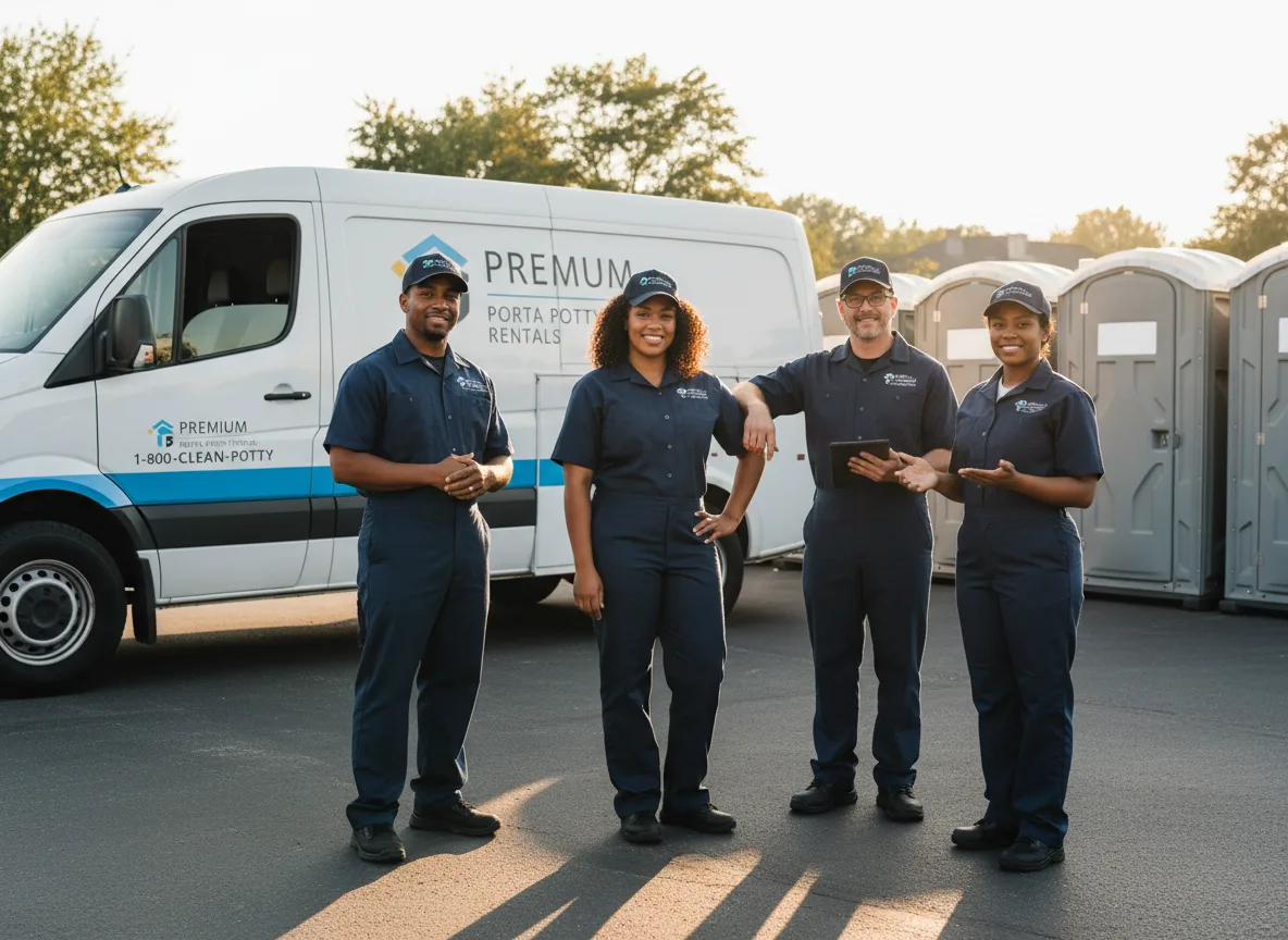 VIP Portable Toilets company in North Fairfield, OH